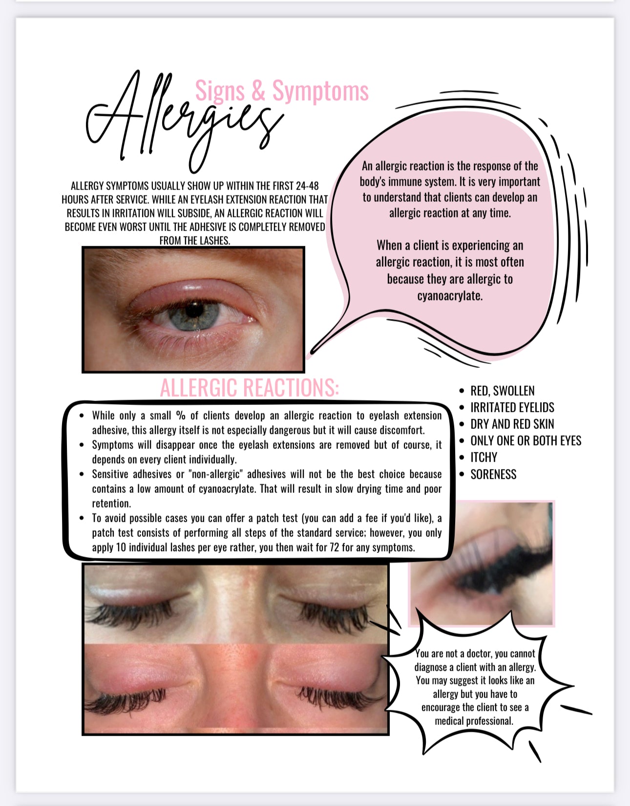 Lash Extension Training Ebook